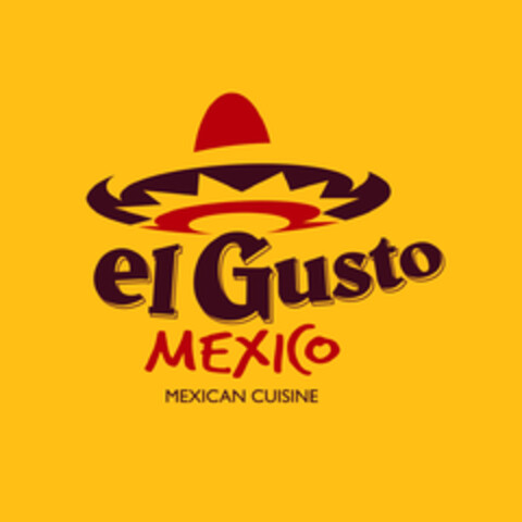 el Gusto MEXICO MEXICAN CUISINE Logo (EUIPO, 08/18/2021)