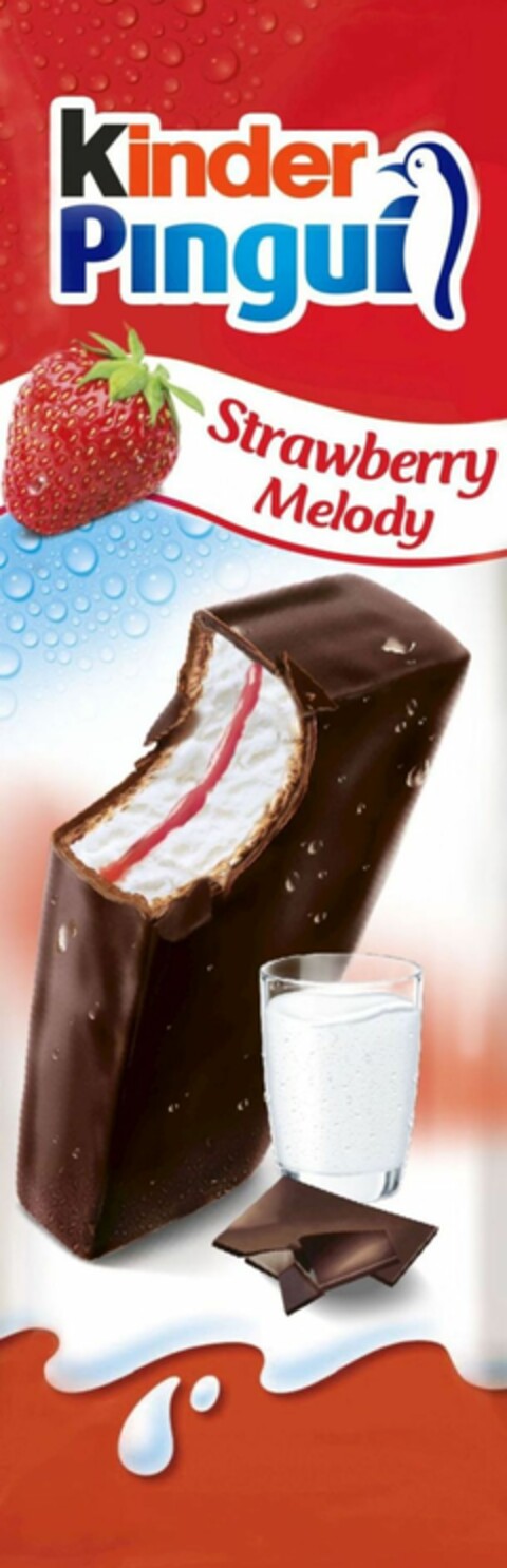 KINDER PINGUI STRAWBERRY MELODY Logo (EUIPO, 25.03.2022)