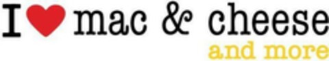 I MAC & CHEESE AND MORE Logo (EUIPO, 28.07.2022)