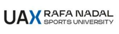 UAX RAFA NADAL SPORTS UNIVERSITY Logo (EUIPO, 22.12.2022)