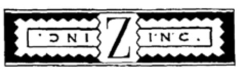 Z INC. Logo (EUIPO, 04/01/1996)