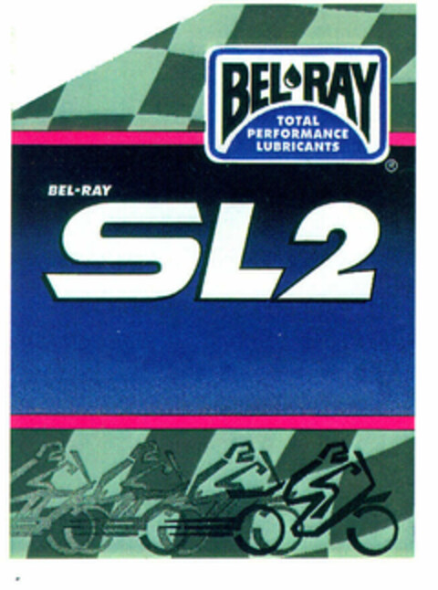 BEL-RAY TOTAL PERFORMANCE LUBRICANTS BEL-RAY SL2 Logo (EUIPO, 27.02.1997)