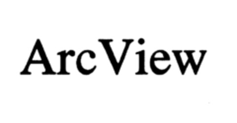 Arc View Logo (EUIPO, 03/21/1997)