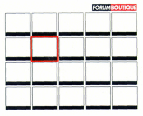 FORUM BOUTIQUE Logo (EUIPO, 07.06.1999)