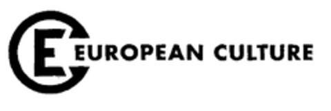 E EUROPEAN CULTURE Logo (EUIPO, 15.07.1999)