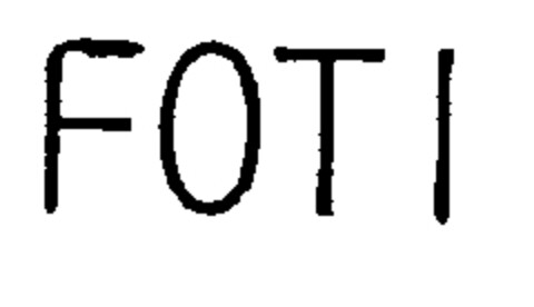 FOTI Logo (EUIPO, 07/25/2000)