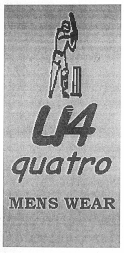 U4 quatro MENS WEAR Logo (EUIPO, 10.11.2000)