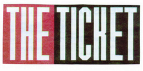 THE TICKET Logo (EUIPO, 28.11.2000)