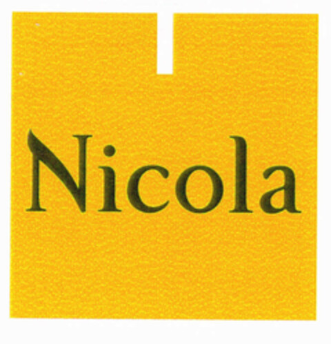 Nicola Logo (EUIPO, 08.08.2001)
