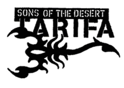 SONS OF THE DESERT TARIFA Logo (EUIPO, 11/10/2003)