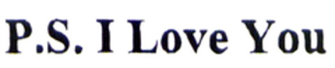 P.S. I Love You Logo (EUIPO, 18.06.2004)