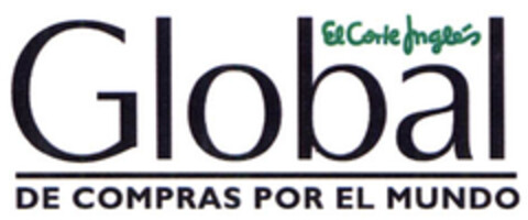 El Corte Inglés Global DE COMPRAS POR EL MUNDO Logo (EUIPO, 24.11.2005)