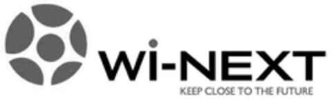 WI-NEXT KEEP CLOSE TO THE FUTURE Logo (EUIPO, 06/27/2006)