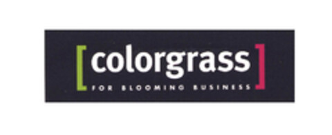 colorgrass FOR BLOOMING BUSINESS Logo (EUIPO, 17.07.2007)