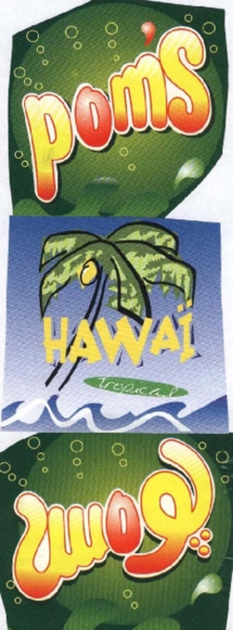 POMS HAWAI TROPICAL Logo (EUIPO, 16.11.2009)