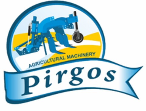 AGRICULTURAL MACHINERY, PIRGOS Logo (EUIPO, 24.09.2013)