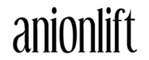 ANIONLIFT Logo (EUIPO, 10/29/2013)