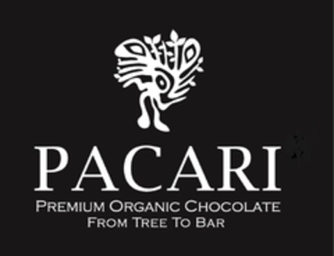 PACARI PREMIUM ORGANIC CHOCOLATE FROM TREE TO BAR Logo (EUIPO, 04/28/2015)