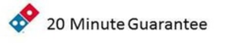 20 Minute Guarantee Logo (EUIPO, 10.09.2015)