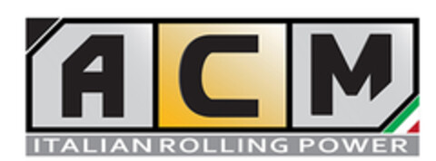 ACM ITALIAN ROLLING POWER Logo (EUIPO, 12.11.2015)