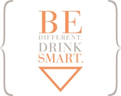 BE DIFFERENT. DRINK SMART. Logo (EUIPO, 07/26/2018)