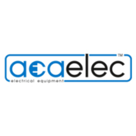 aca elec electrical equipment Logo (EUIPO, 09/14/2018)