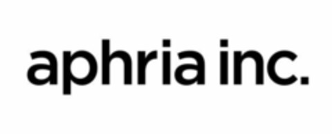 APHRIA INC. Logo (EUIPO, 03.10.2018)