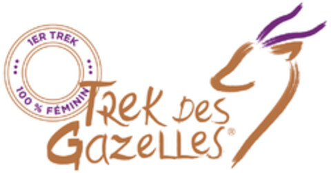 TREK DES GAZELLES 1ER TREK 100% FEMININ Logo (EUIPO, 25.10.2018)