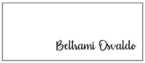 BELTRAMI OSVALDO Logo (EUIPO, 26.06.2019)