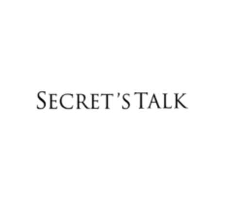 SECRET'S TALK Logo (EUIPO, 01/06/2020)