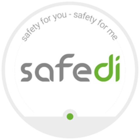 safedi safety for you - safety for me Logo (EUIPO, 01.04.2020)