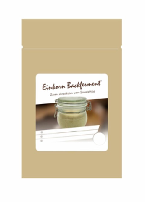 einkorn backferment zum ansetzen von sauerteig Logo (EUIPO, 07.06.2020)