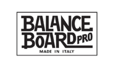 balance board pro made in italy Logo (EUIPO, 14.04.2021)