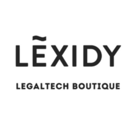 LEXIDY LEGALTECH BOUTIQUE Logo (EUIPO, 07.02.2022)