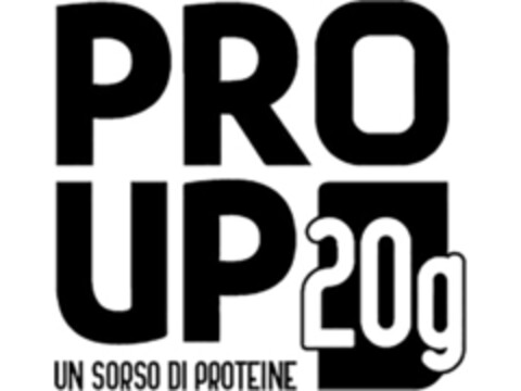 PRO UP 20g UN SORSO DI PROTEINE Logo (EUIPO, 07.04.2022)