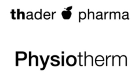 THADER PHARMA PHYSIOTHERM Logo (EUIPO, 20.10.2022)