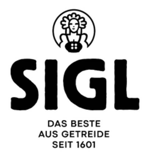 SIGL - DAS BESTE AUS GETREIDE SEIT 1601 Logo (EUIPO, 31.01.2023)