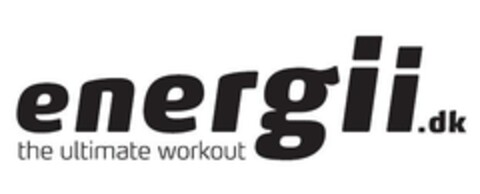 energii.dk the ultimate workout Logo (EUIPO, 01/05/2024)