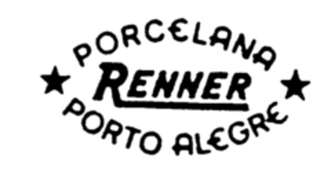 PORCELANA RENNER PORTO ALEGRE Logo (EUIPO, 01.04.1996)