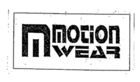 M MOTION WEAR Logo (EUIPO, 11.09.1997)