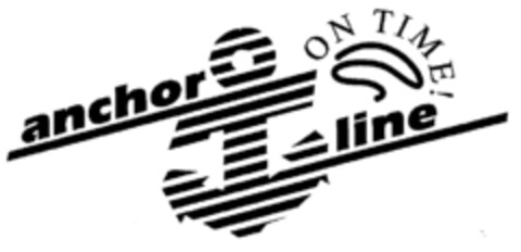 anchor line ON TIME! Logo (EUIPO, 18.03.1997)