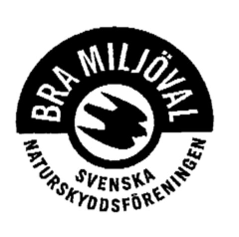 BRA MILJÖVAL SVENSKA NATURSKYDDSFÖRENINGEN Logo (EUIPO, 24.04.1998)