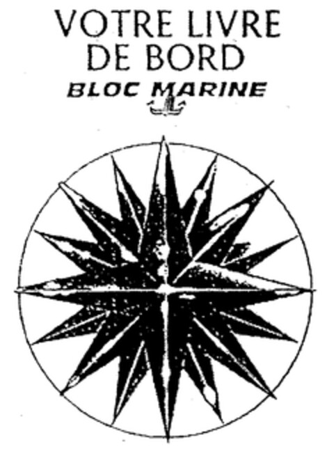 VOTRE LIVRE DE BORD BLOC MARINE Logo (EUIPO, 06.08.1998)