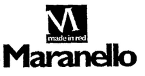 M made in red Maranello Logo (EUIPO, 27.10.1998)