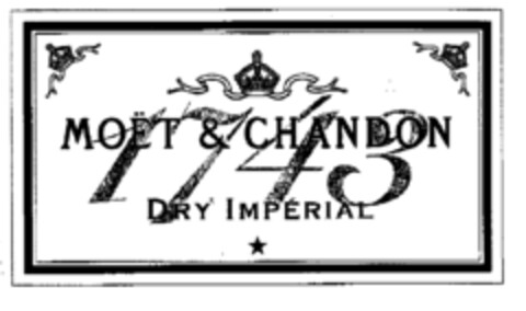 MOËT & CHANDON DRY IMPÉRIAL Logo (EUIPO, 19.05.1999)