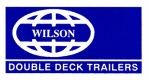 WILSON DOUBLE DECK TRAILERS Logo (EUIPO, 05.07.1999)