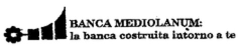 BANCA MEDIOLANUM: la banca costruita intorno a te Logo (EUIPO, 17.11.1999)