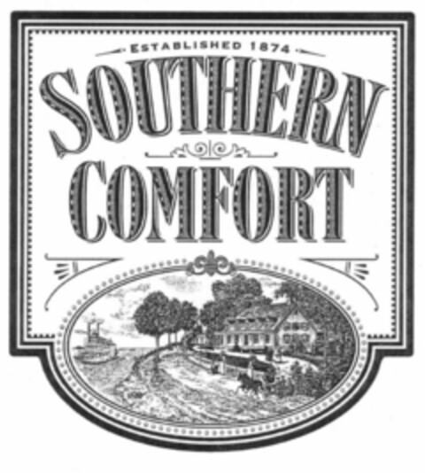 SOUTHERN COMFORT ESTABLISHED 1874 Logo (EUIPO, 11.04.2001)
