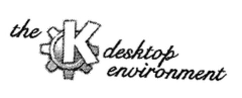 the K desktop environment Logo (EUIPO, 14.03.2003)