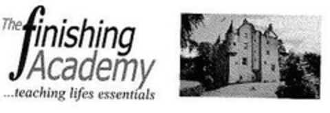 The finishing Academy ... teaching lifes essentials Logo (EUIPO, 28.03.2006)